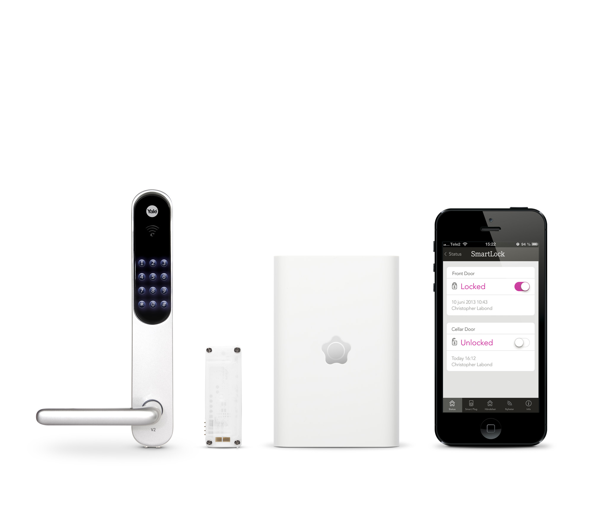 Doorman-VBoxMini-SmartLock modul-Verisure App